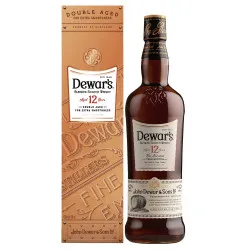Dewar's 12 Years Double Aged 40° 0.7L | edrinks.be